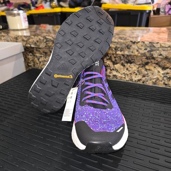 Adidas Terrex Two Ultra Primeblue size 9 Scarlet Athletic Sneakers H69069 - Picture 7 of 9